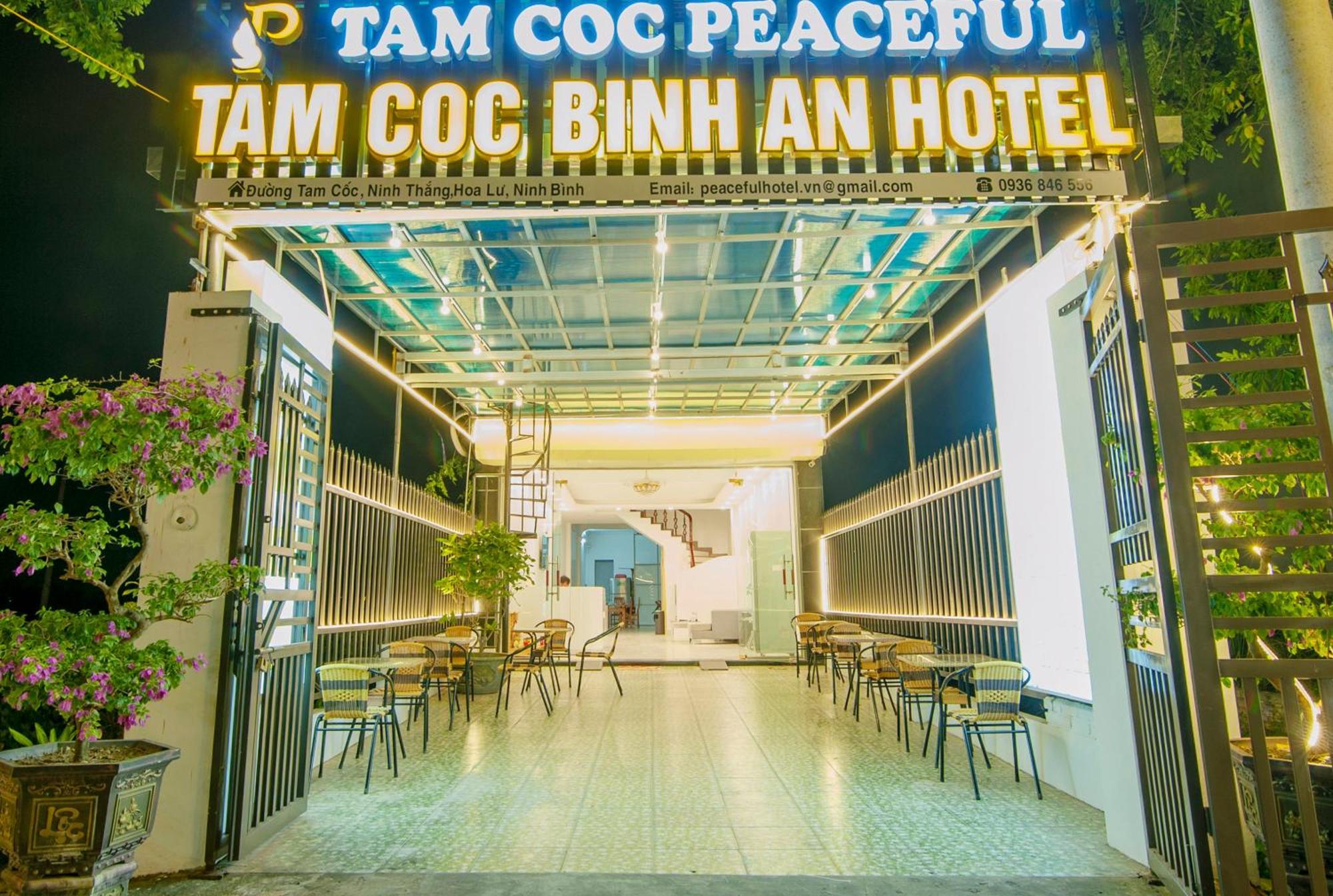 Tam Coc Peaceful Hotel Ninh Bình Exteriör bild